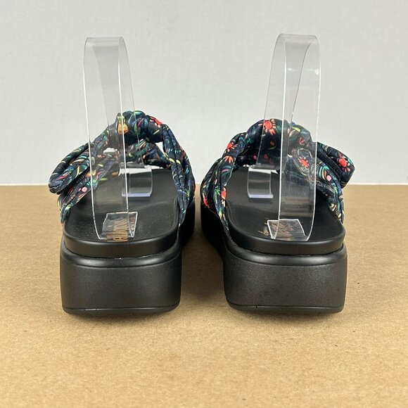 Alegria PG Lite Sage Two Strap Floral Slide Sandals Womens 8/8.5 EU 38 Black - Picture 4 of 10